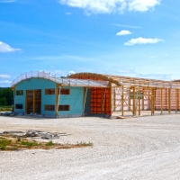 2012 - Chablis - Rue de Milly - Yonne (89). Construction d'un bâtiment de stockage.