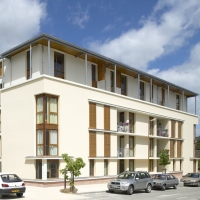 2004 - Montargis - ZAC de l’Hôpital - Loiret (45). Constuction de logements 30 logements, de locaux d’activités, et d&#039;un parking.
